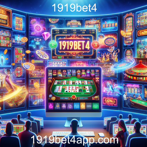 Explorando o Mundo dos Jogos Online na 1919bet4